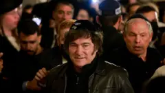 Milei em visita a Israel