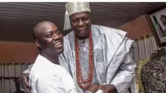 Aworan Eleruwa ati Gomina Seyi Makinde