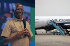 Adams Oshiomole àti ọkọ̀ òfurufú Air Peace