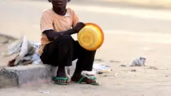 Yaro mabaraci a wani yanki na ƙasar Senegal