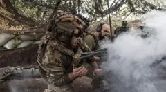 Українські військові в районі Покровська, 9 вересня