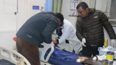 धुलिखेल अस्पतालमा उपचाररत् घाइतेहरू
