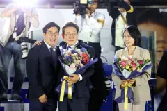 당선된 이재명 대통령