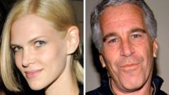 Quién es Nadia Marcinko, la novia de Epstein señalada como cómplice de abusos sexuales que alegó ser víctima y goza de inmunidad