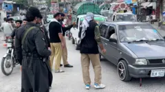 مظفرآباد میں سکیورٹی
