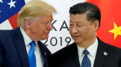 Shugaban Amurka Donald Trump da takwaransa na China Xi Jinping