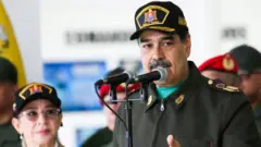 Nicolás Maduro durante una alocución