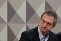 Joesley Batista , um dos donos da JBS, durante sessão no Congresso brasileiro, em 28 de novembro de 2017