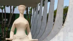 Fachada do palácio do Supremo Tribunal Federal