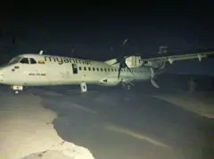 ဖေဖော်ဝါရီ ၂၀ ရက်မှာ ဒရုန်းနဲ့ တိုက်ခိုက်ခံရတဲ့ MNA လေယာဥ်