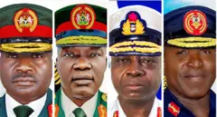 Aworan awon olori ileeṣẹ alaabo tuntun ti Aarẹ Tinubu yan