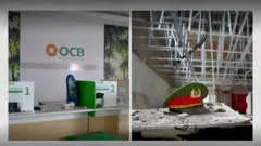 Hình ảnh công an, ngân hàng Việt Nam bên trong khu lừa đảo ở Campuchia