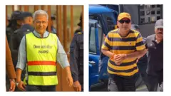 रवीन्द्र मिश्र र दुर्गा प्रसाई प्रहरी नियन्त्रणमा (फाइल तस्बिर)