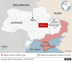 ウクライナの地図
