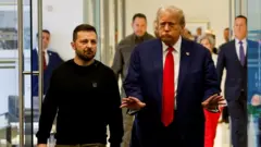 Zelensky and Trump