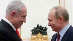 netanjahu i putin, izraelski poremijer Benjamin Netanjahu i ruski predsednik Vladimir Putin tokom susreta u Moskvi 2020.