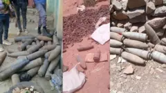 Rasaasa gara garaa lafa keessaa funaaname