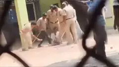 అనంతపురంలో యువకుడిని కొట్టిన ఎస్సై