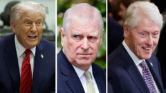 Trump, Andrew and Clinton