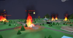 Incêndio provocado