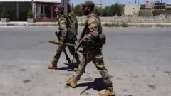 Сирийские силы безопасности в провинции Сувейда, 16 июля 2025 год