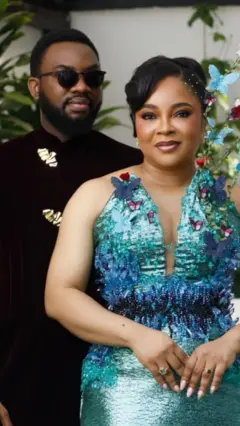 Foto Linda Ejiofor na di ya bụ Ibrahim Suleiman