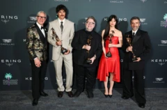Elenco de Frankenstein em premiação