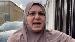 Zabratda evinə su dolan qadın