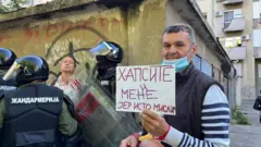 Protest podrške u Novom Sadu