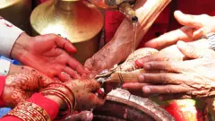 विवाह समारोहको दृश्य