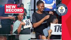 Onídìrí ọmọ Naijiria di irun fún wákàtí 24, gba àmì ẹ̀yẹ Guinness World Records