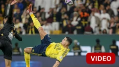 40 வயதில் பைசைக்கிள் கிக் கோல் அடித்த ரொனால்டோ