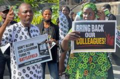 'A ò lè lọ síbi iṣẹ́ mọ́ torí àwọn olùkọ́ àtàwọn akẹ́kọ̀ọ́ tí wọ́n jí gbé l'Ogbomoso,' àwọn olùkọ́ ṣèfẹ̀hónúhàn l'Oyo