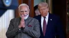 டிரம்ப் - மோதி: 'அதானி, ஆவணவற்ற இந்தியர்கள்' - செய்தியாளர் சந்திப்பின் 5 முக்கிய அம்சங்கள்