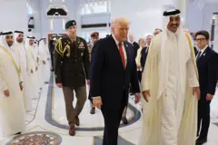 Pirezidant Tiraamp Baha Giddugaleessaa yeroo daawwatanitti