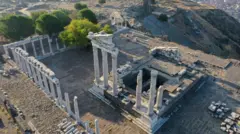 Bergama'daki Pergamon antik kenti