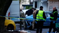 місце теракту в Києві