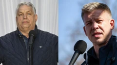 Viktor Orban ve Peter Magyar