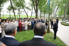 Ўзбекистон Президенти Шавкат Мирзиёевнинг 9 май - Хотира ва қадрлаш куни иштирокчилари билан мулоқоти