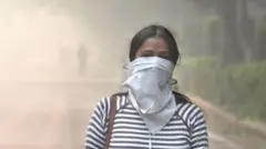 दिल्ली के बढ़ता वायु प्रदूषण