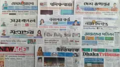 ঢাকা থেকে প্রকাশিত সংবাদপত্র