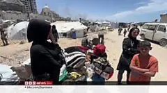 ဂါဇာမှာ လိုအပ်နေတဲ့ စားနပ်ရိက္ခာ ပမာဏ အနည်းငယ်သာ ပေးပို့ခွင့်ရ