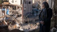 نقشه مراکز غیرنظامی آسیب‌دیده در حملات هوایی اسرائیل و آمریکا