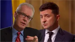 Володимир Зеленський відповідав на запитання Стівена Сакура