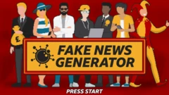 Characters who create fake news