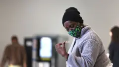 Votante en Georgia.