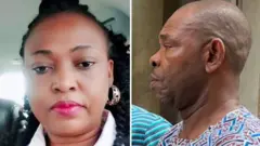 Collage picture of late Chinyere and Benjamin
