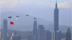 台北今年慶祝雙十節資料照片。