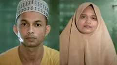 Ulfa Aulia Khairani dan Korim Syah menikah secara siri pada 2014. 