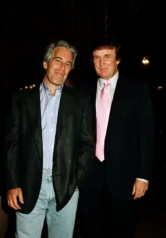 Epstein y Trump
